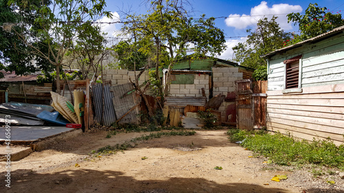 Dominican Republic rundown shack © Daron