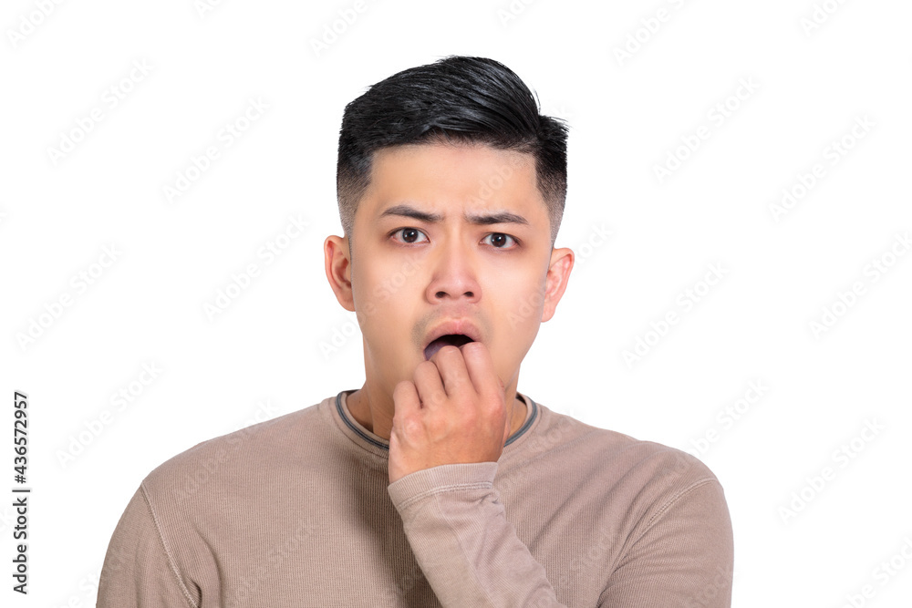 man with surprise and shocked facial expression man with surprise and shocked facial expression