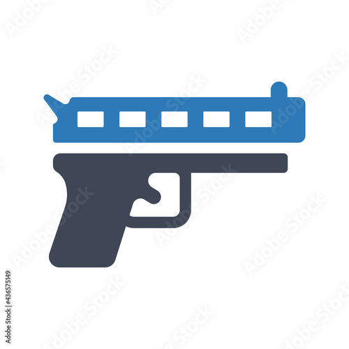 Gun weapon icon