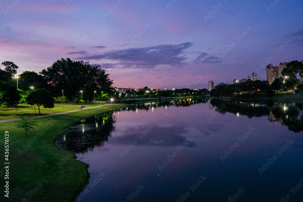 purplu sky - lake small cite - country small town Indaiatuba purplu sky - lake small cite - country small town Indaiatuba
