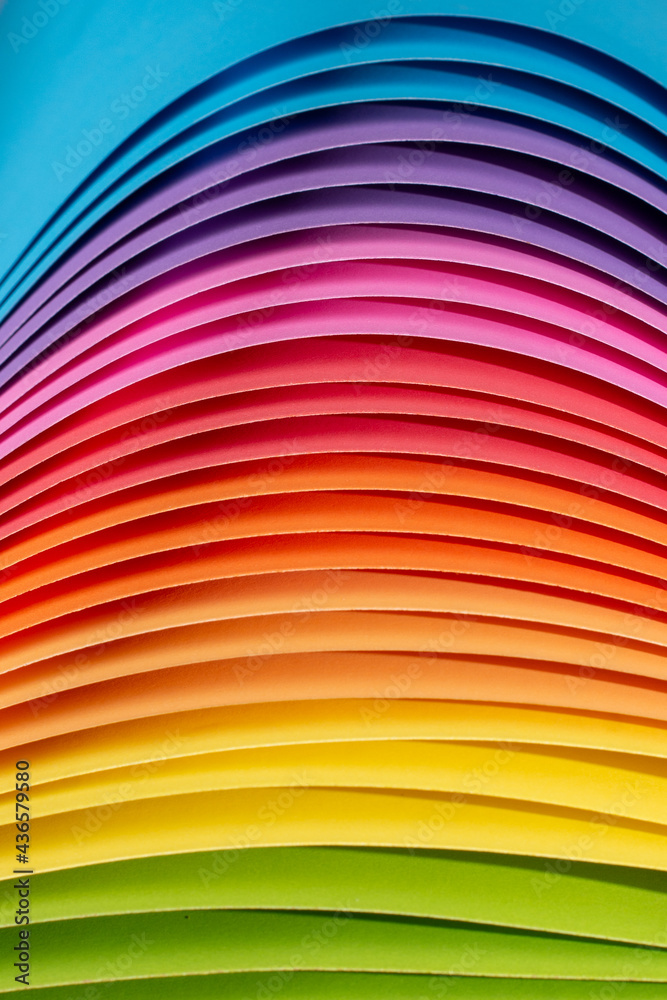Obraz premium Rainbow origami papers