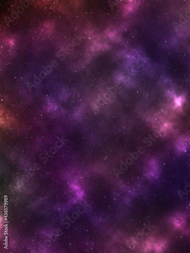 Purple and cream galaxy