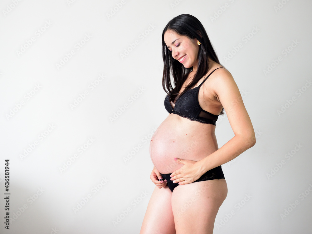 woman in third trimester of pregnancy. The curves of a pregnant woman. Pregnancy photo. woman in third trimester of pregnancy. The curves of a pregnant woman. Pregnancy photo.