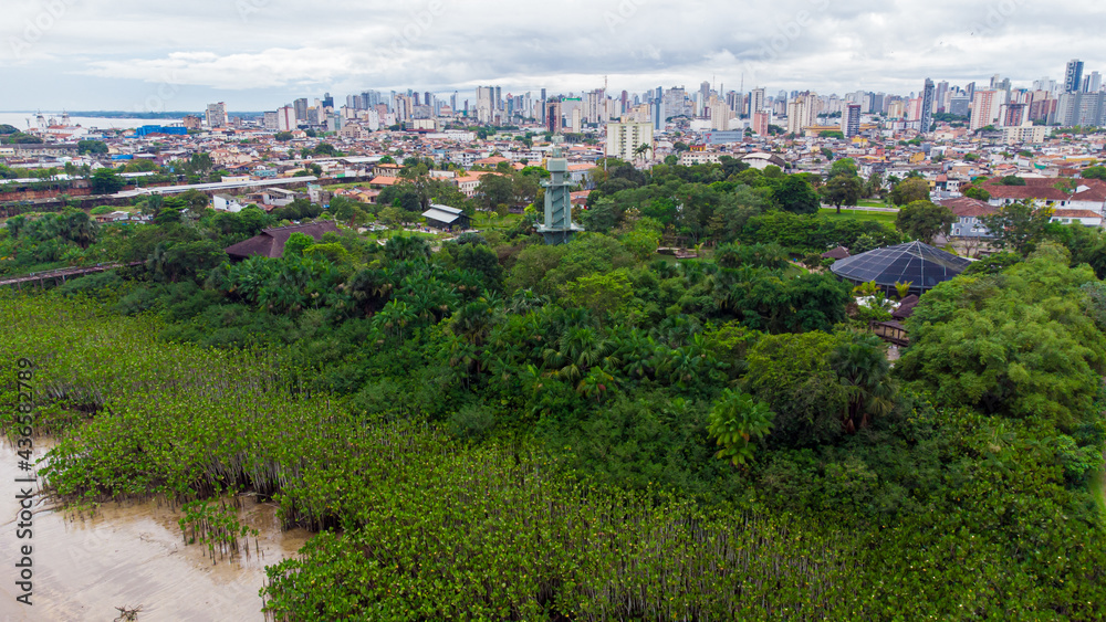 City of Belem do Para, north of Brazil