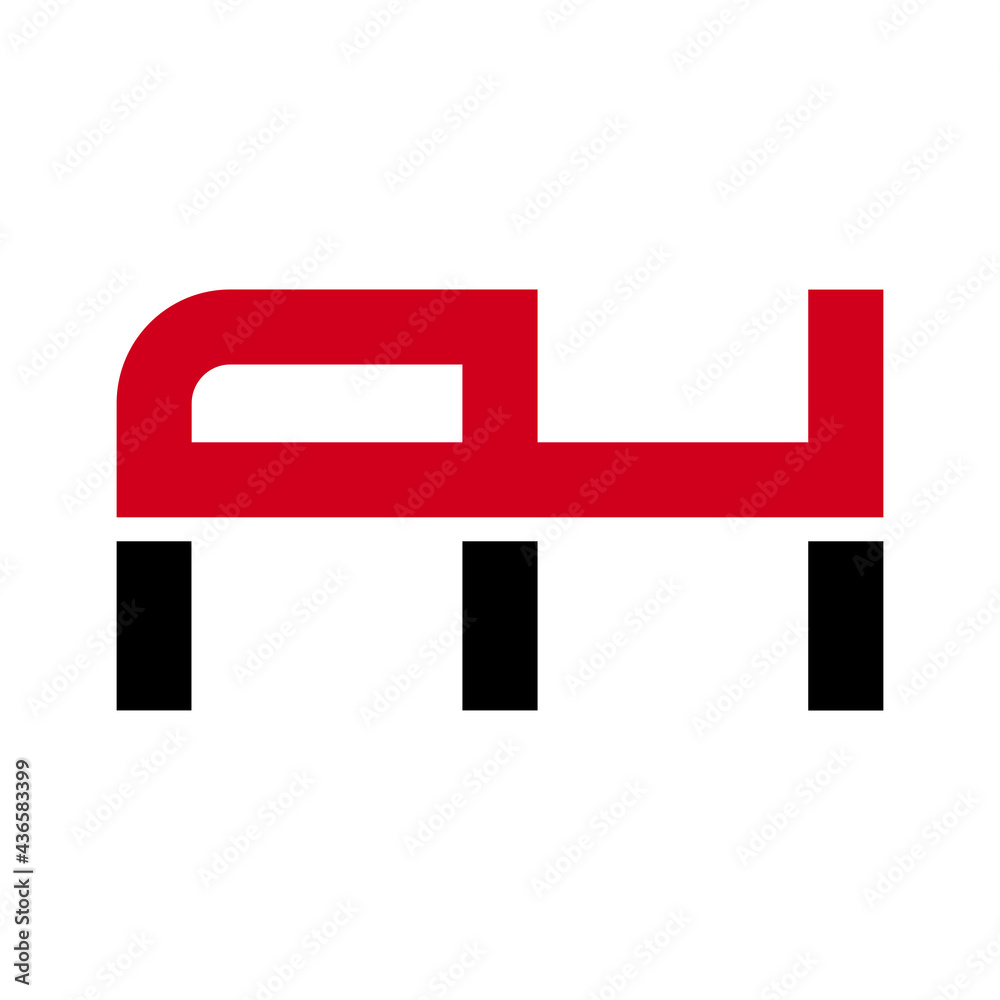 Illustration Vector Graphic of Modern FH Letter Logo. Perfect to use for Technology Company Illustration Vector Graphic of Modern FH Letter Logo. Perfect to use for Technology Company
