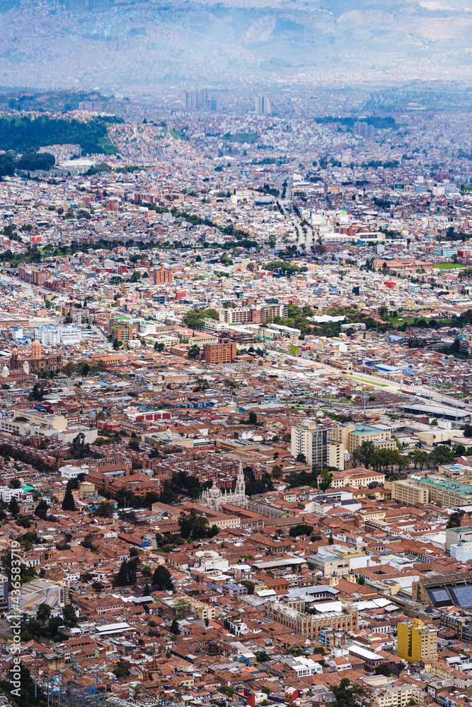 Bogota vue du Montserrate