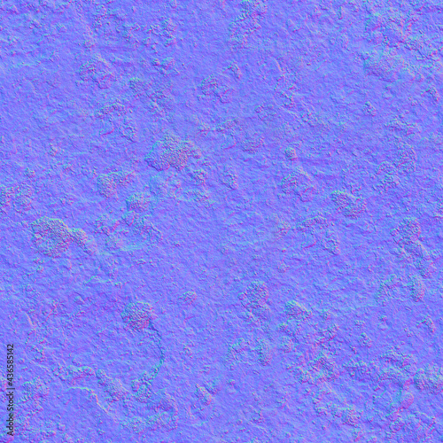 Normal map texture of stone, plaster, stucco wall. Seamless tillable texture very high in quality.It can be used for creating shaders and materials in all 3D programs.