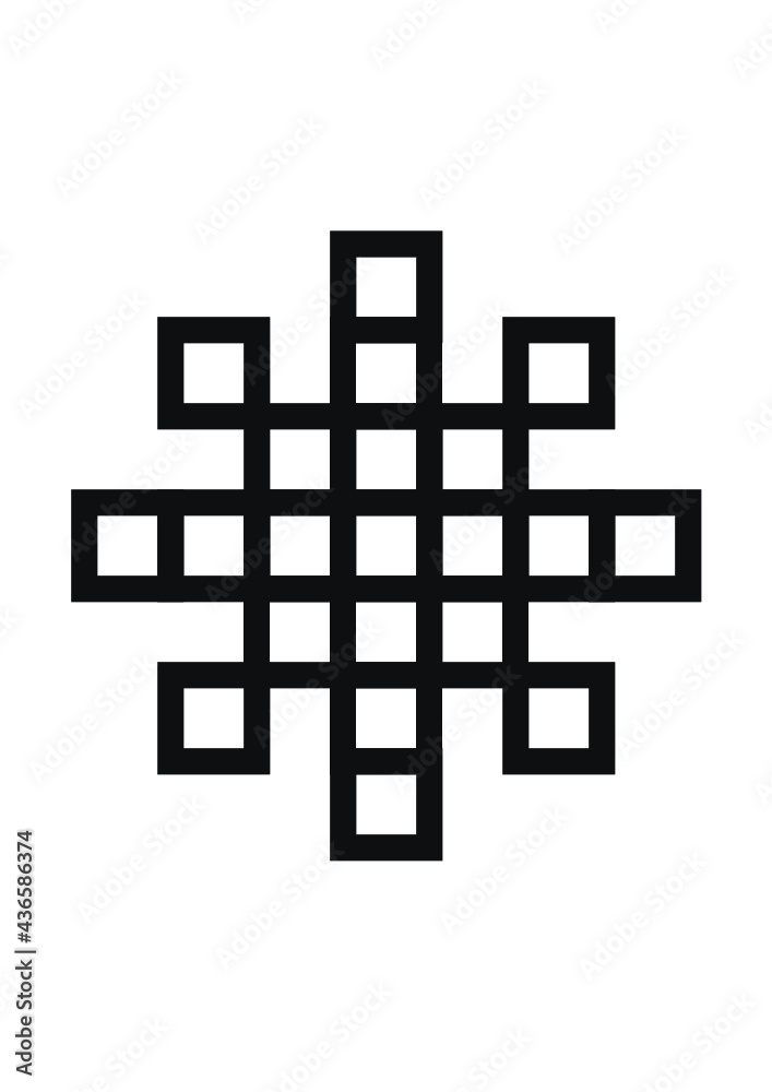 black and white square black and white square