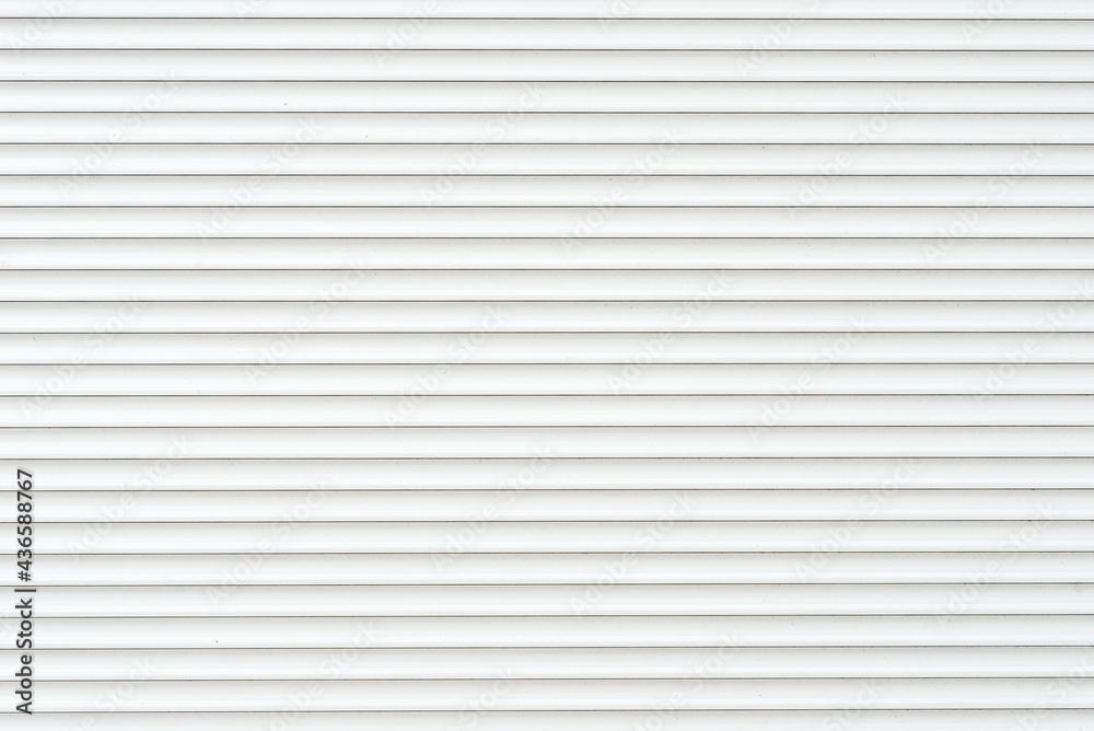 White horizontal plastic sheet texture wallpaper.Outdoor shot. White horizontal plastic sheet texture wallpaper.Outdoor shot.