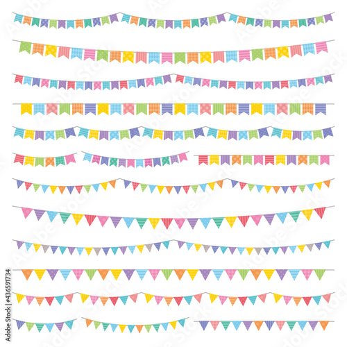 フラッグ ガーランド 素材 セット