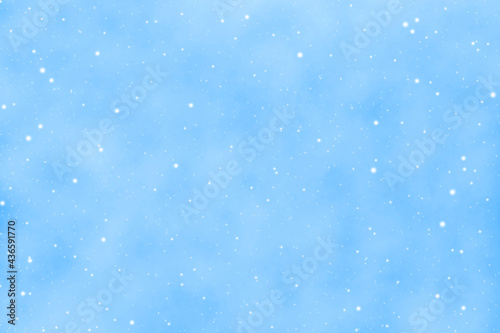 Abstract snowfall background. 