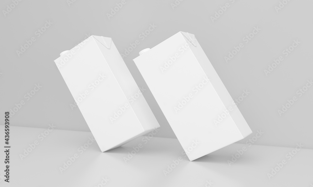 Milk Pack Packaging Packet Design 3D Rendered Milk Pack Packaging Packet Design 3D Rendered