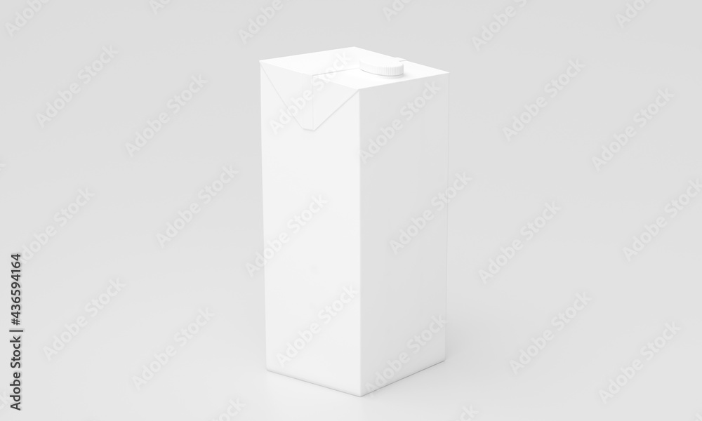 Milk Pack Packaging Packet Design 3D Rendered Milk Pack Packaging Packet Design 3D Rendered