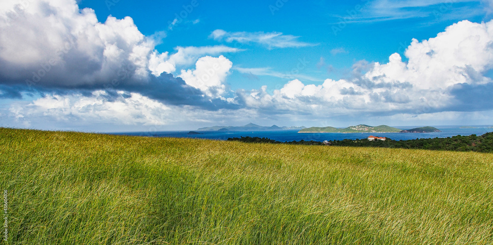 Chatham Bay on Union Island, Saint Vincent and the Grenadines, Lesser Antilles