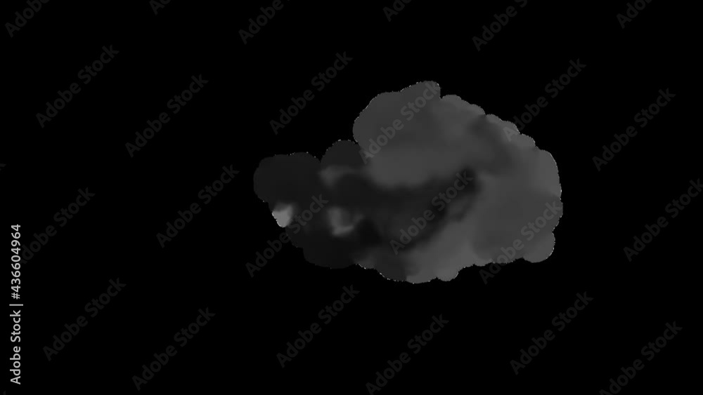 Black Smoke Reveal Element or Transition with Alpha Channel Black Smoke Reveal Element or Transition with Alpha Channel