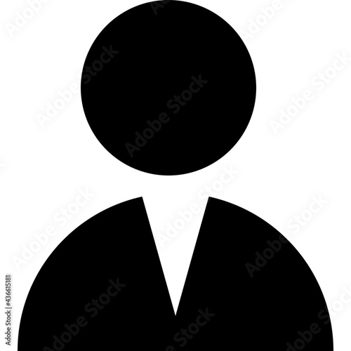 Schoolboy Glyph Vector Icon