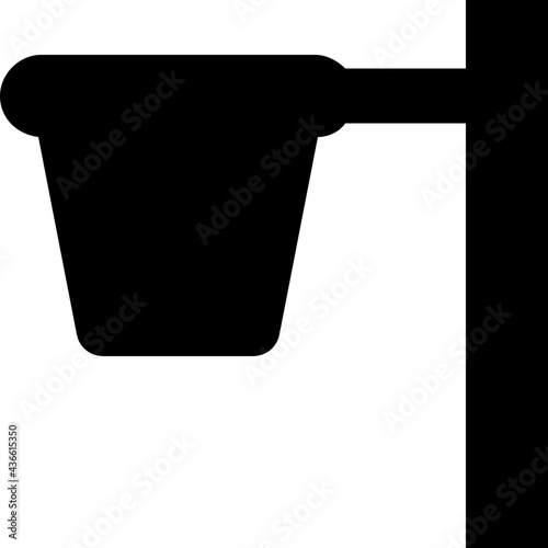 Backboard Glyph Vector Icon