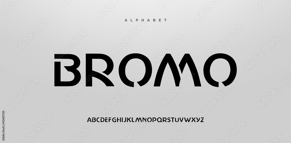 Sport Modern Alphabet Font. Typography urban style fonts for technology, digital, music, movie logo design