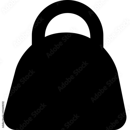Handbag Glyph Vector Icon