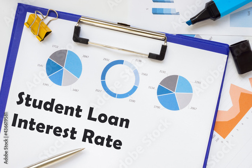  Student Loan Interest Rate phrase on the page. photo