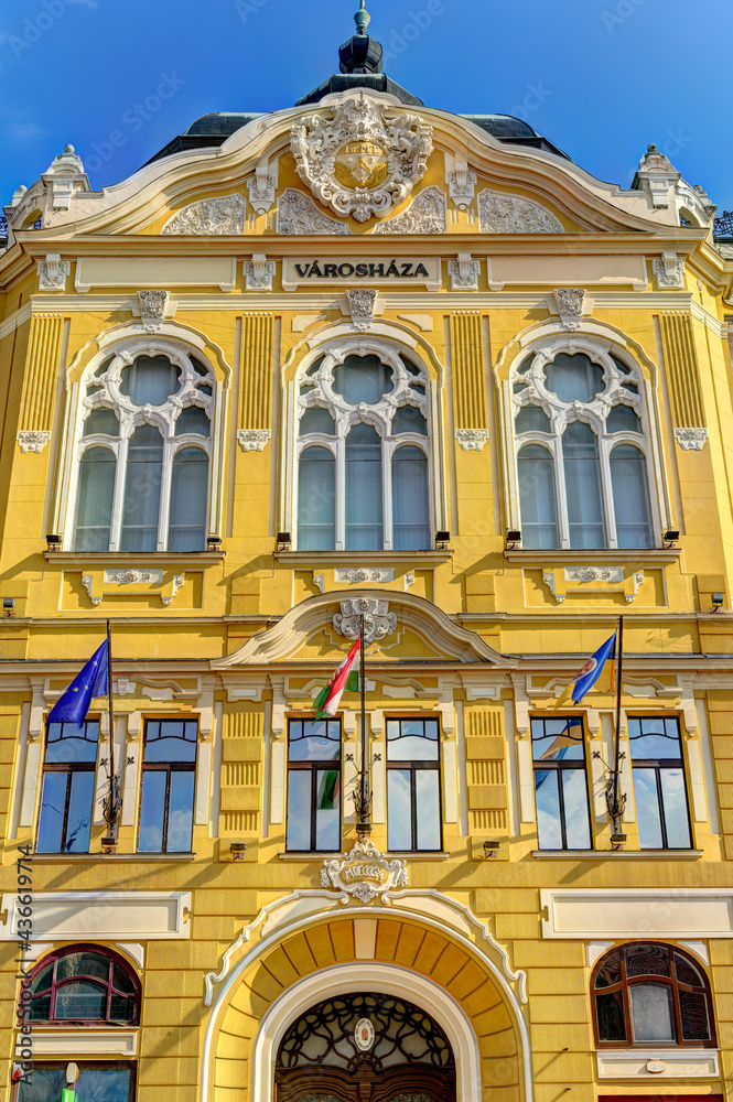 Pécs downtown, Hungary - HDR Image