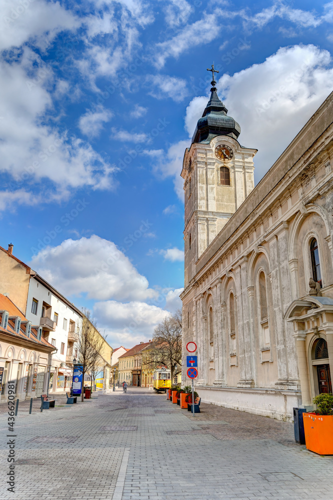 Pécs downtown, Hungary - HDR Image
