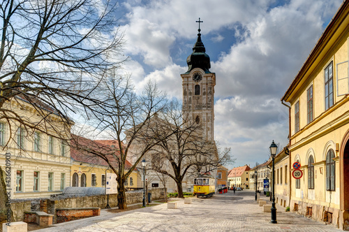 Pécs downtown, Hungary - HDR Image