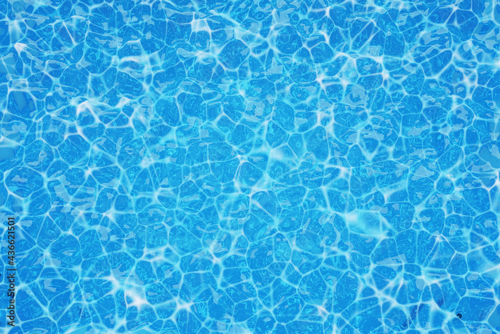 Swimming pool surface with light reflection background or texture Swimming pool surface with light reflection background or texture
