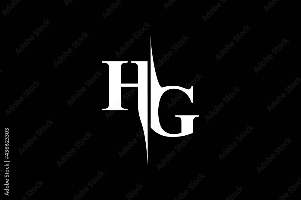 Fototapeta premium HG Logo Monogram
