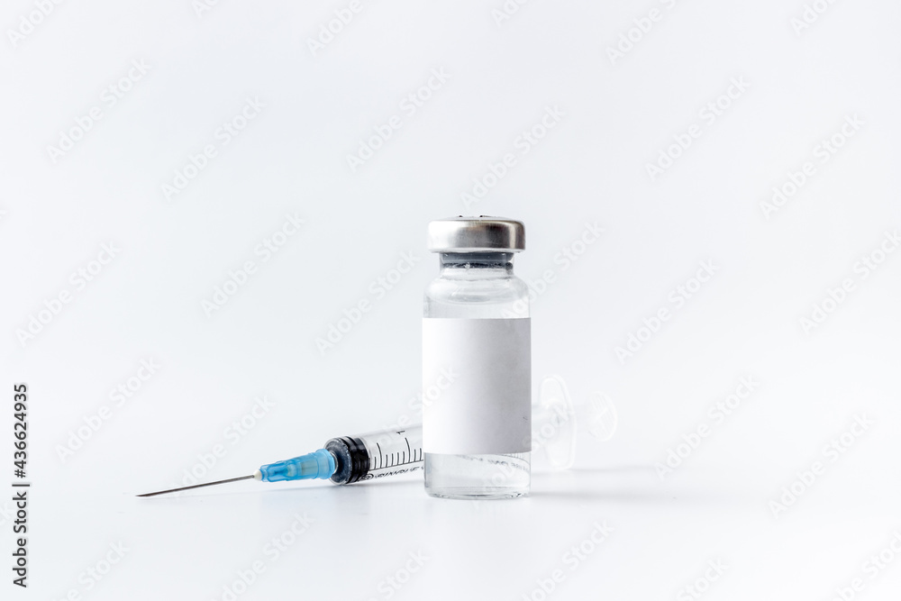 Coronavirus vaccine vial bottle for injection Coronavirus vaccine vial bottle for injection