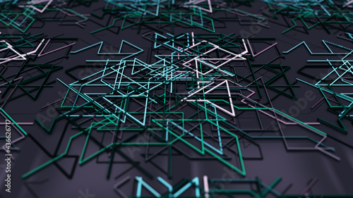 3d render of an background