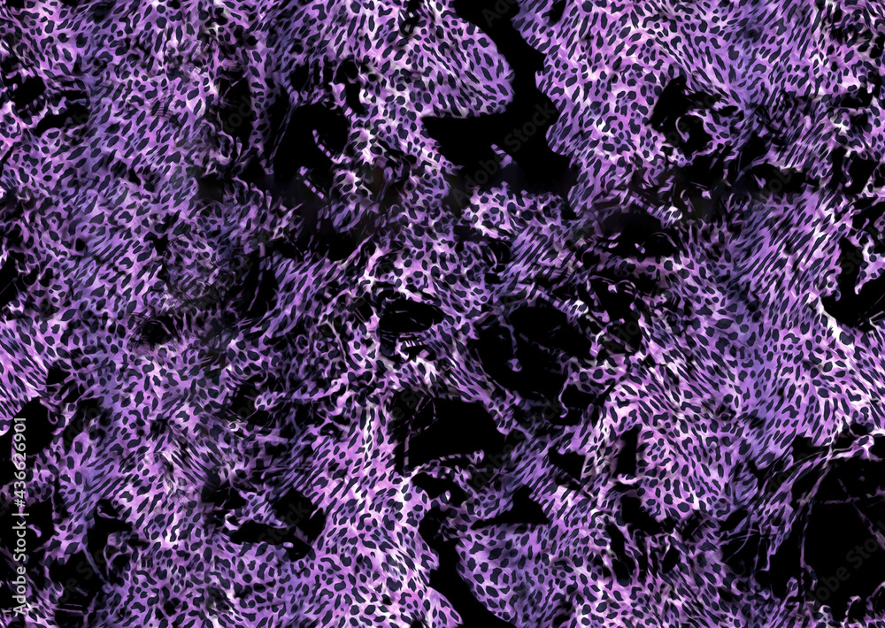abstract seamless animal skin pattern