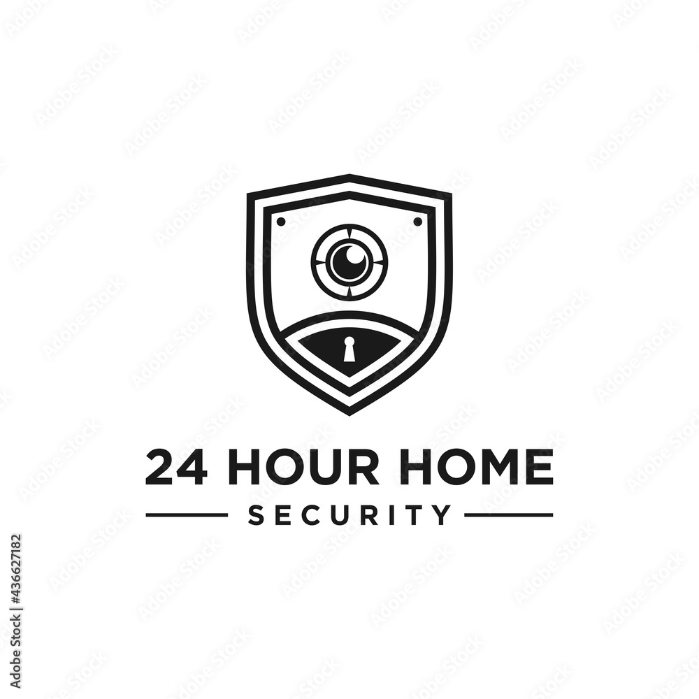 home security graphic vector illustration. good for home security, company, place of business etc. creative simple design home security graphic vector illustration. good for home security, company, place of business etc. creative simple design