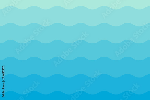 Blue gradient background. Organic shape. Abstract background. Vector geometric elements.