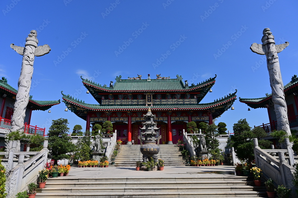 Fototapeta premium Temple in Hong Kong
