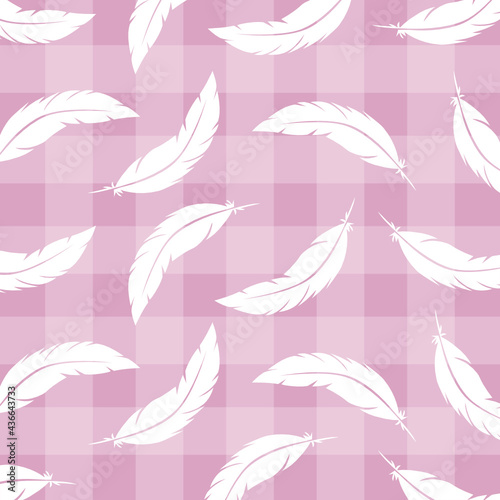 feather pattern background