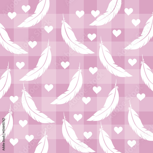 feather pattern background 