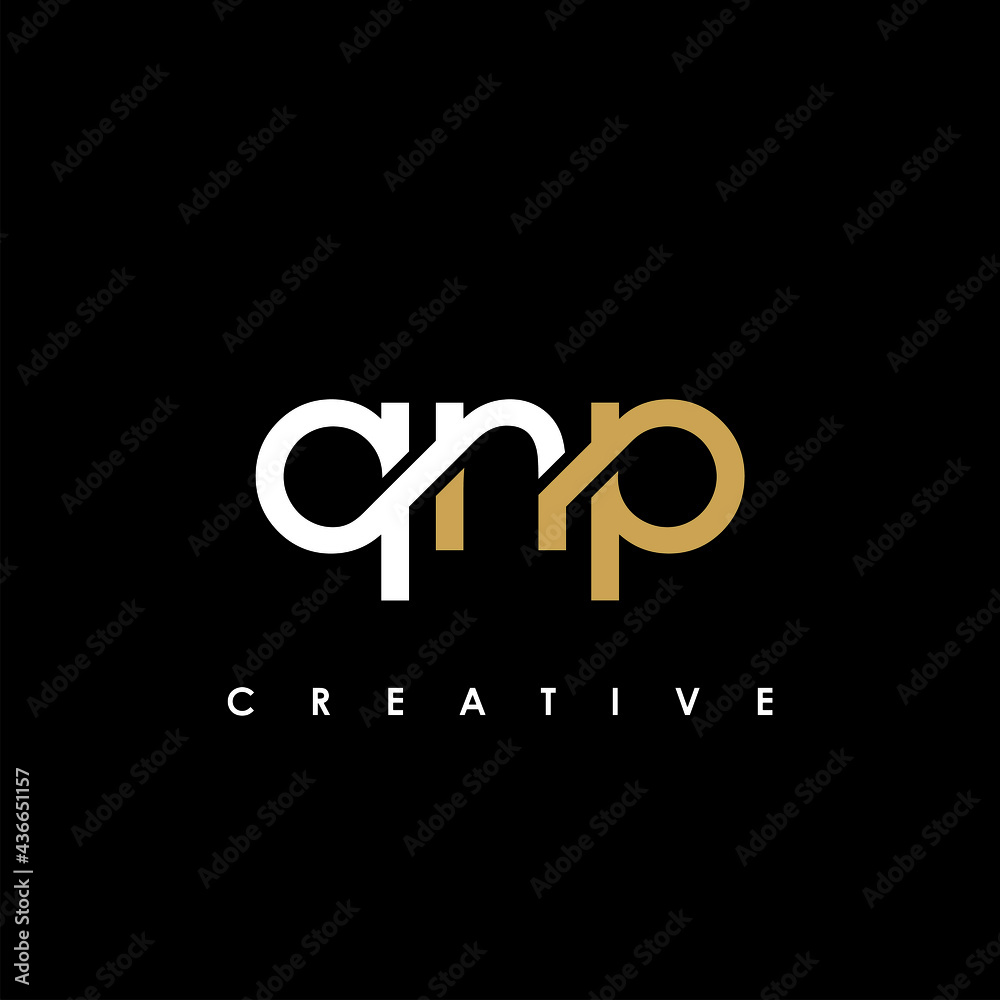 QNP Letter Initial Logo Design Template Vector Illustration QNP Letter Initial Logo Design Template Vector Illustration