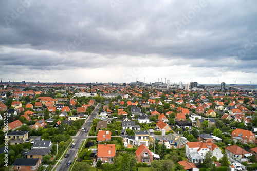areas of housing in the city in denmark