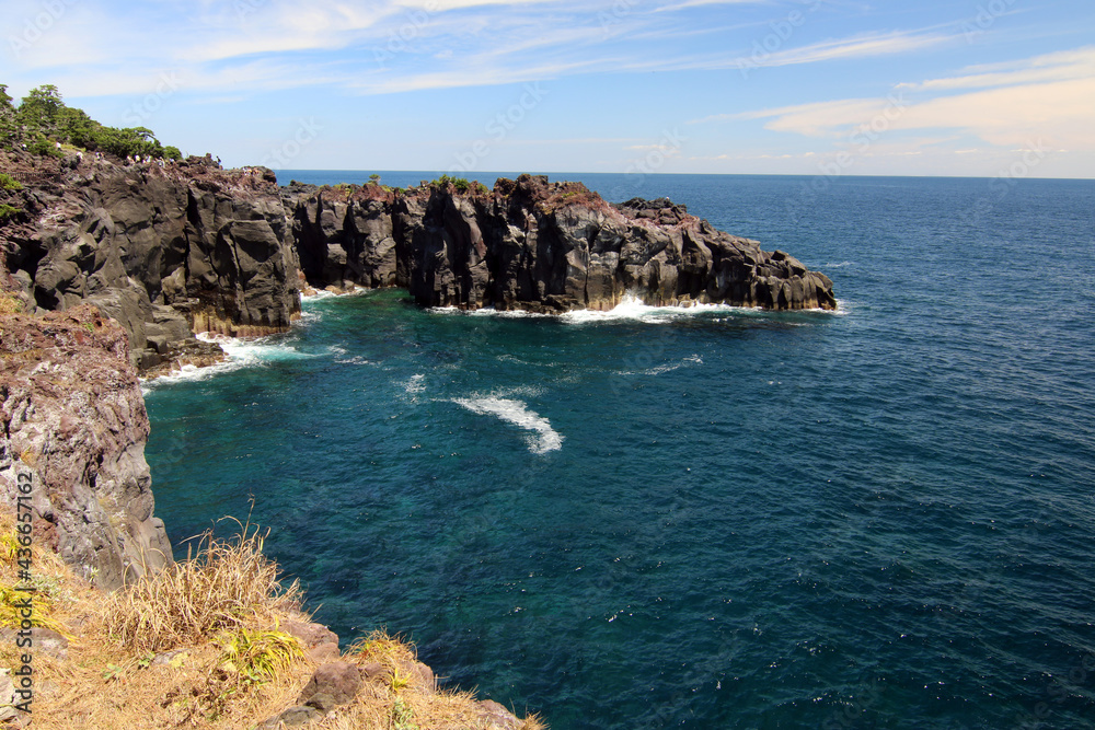 Obraz premium 城ヶ崎海岸の景観