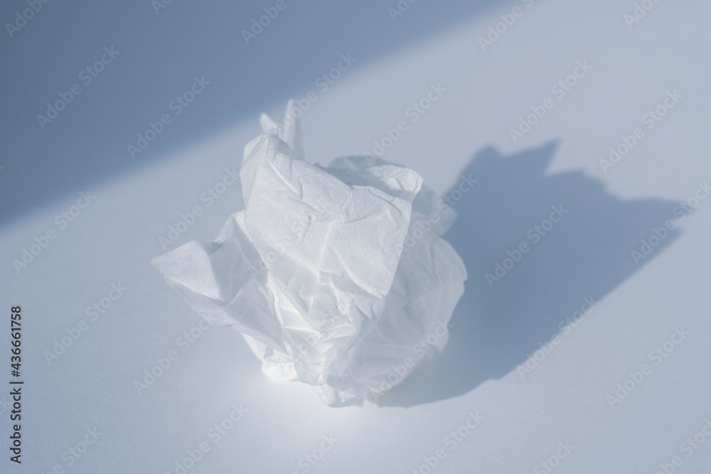 Obraz premium crumpled paper tissue