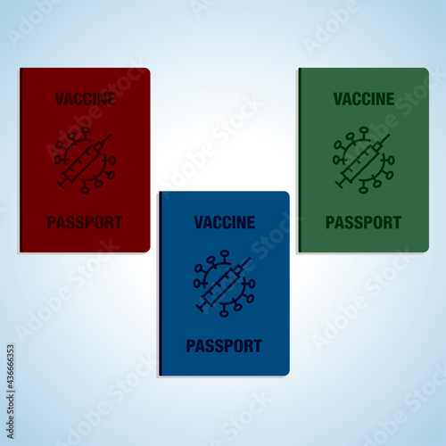 Covid 19 vaccine vector icon badge.
