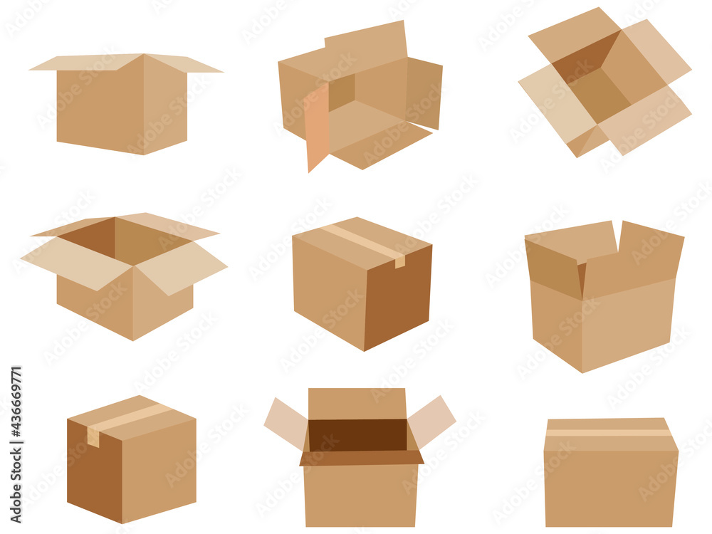 delivery box , icons vector set delivery box , icons vector set