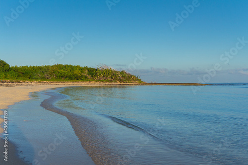 Seashore in the morning, calm ocean © lunarvogel