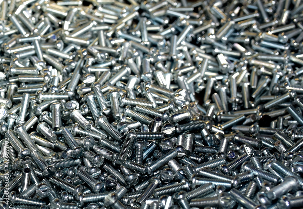 Background of screw bolts, Internal screw, bolts closeup, many screws. Factory equipment and Industrial concept Background of screw bolts, Internal screw, bolts closeup, many screws. Factory equipment and Industrial concept