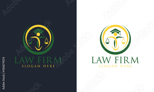 Law firm logo design, Lawyer logo 