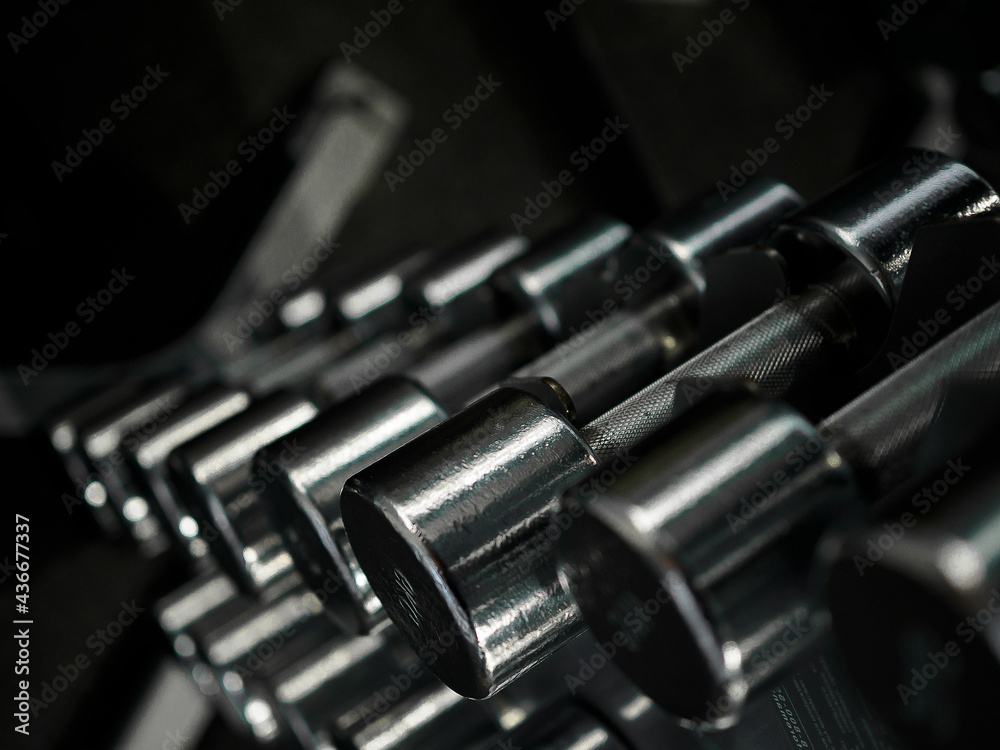 Naklejka premium dumbbells