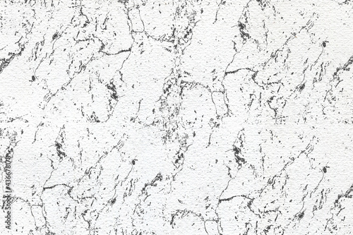 Rustic grainy black and white acrylic texture background with brush strokes.