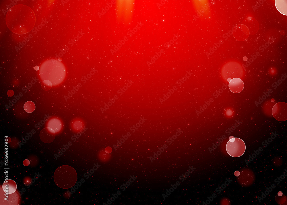 Fototapeta Colorful Bokeh Background (Colorful Blurred Wallpaper) red