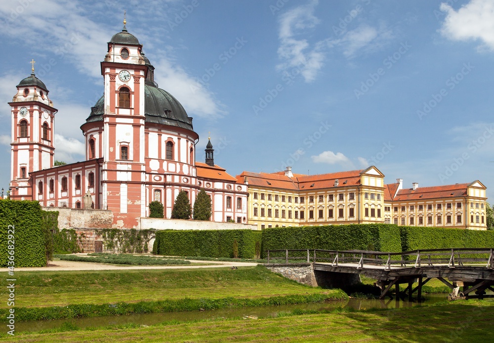 Jaromerice nad Rokytnou baroque and renaissance palace